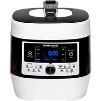 Rommelsbacher MD 1000 pentola a pressione 4 L Nero, Bianco 1000 W, Multi fornello bianco/Nero, 4 L, 4 L, Nero, Bianco, LCD, Digitale, Plastica