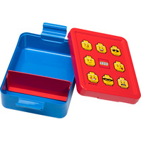 Room Copenhagen Lunch Box LEGO Iconic Classic, Scatola per il pranzo blu/Rosso