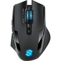 Sharkoon Skiller SGM1 mouse Mano destra USB tipo A Ottico 10800 DPI, Mouse da gioco Nero, Mano destra, Ottico, USB tipo A, 10800 DPI, 8000 fps, Nero