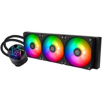 SilverStone NovaPeak 360 ARGB 360mm, Raffreddamento ad acqua Nero