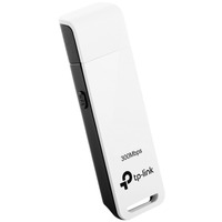 TP-Link Adattatore USB Wireless N bianco, Wireless, USB, WLAN, Wi-Fi 4 (802.11n), 300 Mbit/s, Nero, Bianco, Vendita al dettaglio