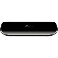 TP-Link Switch Desktop 8-porte Gigabit Unmanaged (8 porte RJ45 10/100/1000M), Interruttore Nero, Non gestito, Gigabit Ethernet (10/100/1000), Montabile a parete