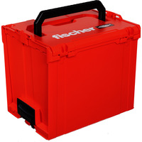 fischer 508139, Cassetta portautensili rosso/Nero
