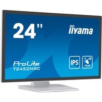 iiyama T2452MSC-W1, Monitor LED bianco/Nero