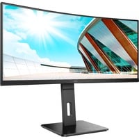 AOC P2 CU34P2A Monitor PC 86,4 cm (34") 3440 x 1440 Pixel Quad HD LED Nero, Monitor LED Nero, 86,4 cm (34"), 3440 x 1440 Pixel, Quad HD, LED, 4 ms, Nero