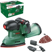 Bosch Levigatrice multifunzione a batteria EasySander 18V-8 Set, Multi Sander verde