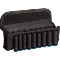 Bosch Set di bussole a impatto PRO 1/4", 9 pezzi, chiave combinata   Nero