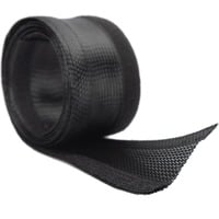 Digitus DA-90507 cavo proiettore Gestione cavo Nero, Tubo cavo Nero, Gestione cavo, Nero, Poliestere, 2 m, 5 mm, 200 g