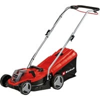 EINHELL GE-CM 18/33 Li-Solo Tagliaerba a spinta Batteria Nero, Rosso rosso/Nero, Tagliaerba a spinta, 200 m², 33 cm, 25 cm, 65 cm, 30 L