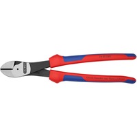 KNIPEX 74 02 250 Pinze da taglio diagonale pinza, Pinze di taglio Pinze da taglio diagonale, Acciaio al cromo vanadio, Plastica, Blu/Rosso, 25 cm, 437 g