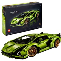 LEGO Technic Lamborghini Sián FKP 37 - 42115 verde chiaro, Set da costruzione, 8 anno/i, Plastica, 457 pz, 6,12 kg