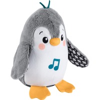 Mattel HNC10 peluche, Peluche animali Nero/Bianco, 0 anno/i, Sonoro, Stilo AA, Batterie incluse