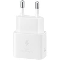 Samsung Caricabatterie Super Fast Charging (25W) con cavo da USB Type-C a USB Type-C bianco, Interno, AC, USB, 5 V, 3 A, 1 m, Bianco