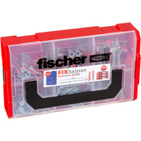 fischer FixTainer - DuoPower/DuoTec + viti, Tassello grigio chiaro/Rosso