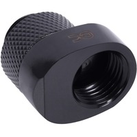 Alphacool Ghiacciolo 8mm pezzo di compensazione girevole G1/4 AG a G1/4 IG, Connessione Nero