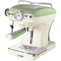 Ariete 00M138914AR0, Macchina per espresso beige/verde chiaro