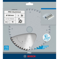 Bosch 2 608 837 767 lama circolare 18,4 cm 1 pz, Lama per sega Alluminio, 18,4 cm, 1,6 cm, 1,5 mm, 7900 Giri/min, 2 mm