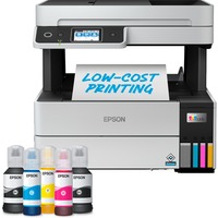 Epson EcoTank ET-5170, Stampante multifunzione grigio/Nero, Ad inchiostro, Stampa a colori, 4800 x 1200 DPI, A4, Stampa diretta, Nero, Bianco