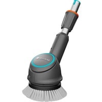 GARDENA Accessorio spazzola a disco, per pulitore multi a batteria AquaBrush, Spazzole di lavaggio grigio/Turchese