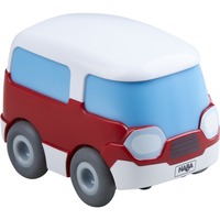 HABA Kullerbü - Autobus rosso,  veicolo da gioco bianco/antracite