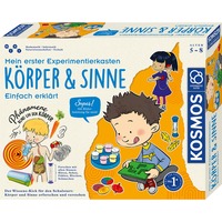 KOSMOS 602307 giocattolo e kit di scienza per bambini, Casella di esperimento Kit per esperimenti, 5 anno/i, Multicolore