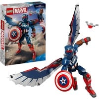 LEGO Nuovo personaggio costruibile di Captain America, Giochi di costruzione Set da costruzione, 8 anno/i, Plastica, 359 pz, 435 g