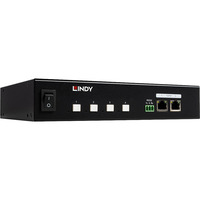 Lindy 4 Port IPower Switch, Ciabatta Nero