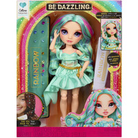 MGA Entertainment Rainbow High Be Dazzling Fashion Dolls - Celine Turquoise, Bambola 