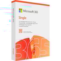 Microsoft MS Office M365 Single1 Person DE Für PC und MAC