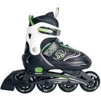 Muuwmi Pattini in linea regolabili per bambini Mis. 29-32 verde/Nero