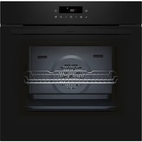 Neff N 30 B2CCJ7AK3 forno 71 L Nero Media, Forno elettrico, 71 L, 71 L, 30 - 275 °C, Idrolitico + pirolitico