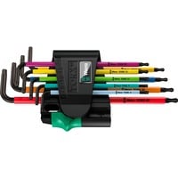 Wera 967/9 TX BO Multicolour 1 set di chiavi a brugola, 9 pezzi, Cacciavite 