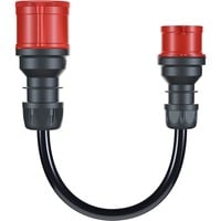 go-e Adattatore per Gemini flex 22 kW, CEE rosso trifase 32A > CEE rosso 16A Nero