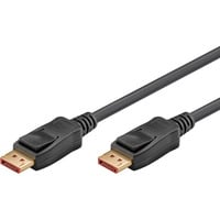 goobay Cavo DisplayPort 2.1, certificato, 16K @ 60Hz, 80 Gbit/s Nero