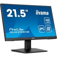 iiyama XU2293HS-B6, Monitor LED Nero (opaco)
