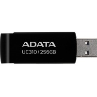 ADATA UC310 unità flash USB 128 GB USB tipo A 3.2 Gen 1 (3.1 Gen 1) Nero, Chiavetta USB Nero, 128 GB, USB tipo A, 3.2 Gen 1 (3.1 Gen 1), 100 MB/s, Girevole, Nero