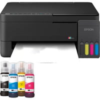 Epson EcoTank ET-2910, Stampante multifunzione Nero, Ad inchiostro, Stampa a colori, 5760 x 1440 DPI, A4, Stampa diretta, Nero