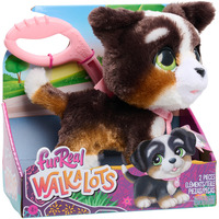 Just Play Walkalots Bernedoodle Puppy, Peluche animali Bambino/Bambina, 4 anno/i, Sonoro