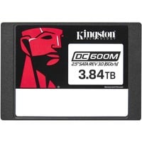 Kingston Drive SSD SATA di classe enterprise DC600ME (impiego misto) 2,5" 3840G, Disco a stato solido 5" 3840G, 3,84 TB, 2.5", 560 MB/s, 6 Gbit/s