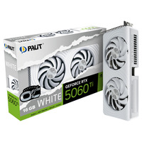 Palit GeForce RTX 5060 Ti OC WHITE 16GB, Scheda grafica bianco