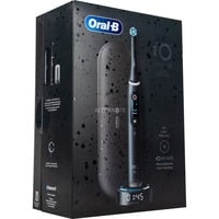 Procter & Gamble iO iO10 Adulto Spazzolino rotante Nero, Spazzolino da denti elettrico Nero, Adulto, Spazzolino rotante, Cura quotidiana, Cura gum, Intenso, Sensibile, Super sensitive, Tongue care, Sbiancante, Nero, Cosmic Black, Nero