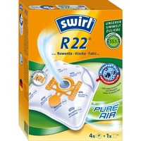 Swirl R 22 Sacchetto per la polvere Sacchetto per la polvere, Bianco, 4 pz