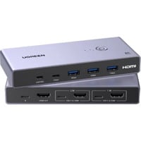 UGREEN CM692 HDMI KVM Switch 2 In 1 Out, Switch KVM 