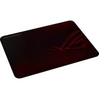 ASUS ROG Scabbard II Tappetino per mouse per gioco da computer Rosso, Gioco mouse pad Nero/rosso scuro, Rosso, Immagine, Tessuto, Gomma, Barra appoggiaferro antiscivolo, Tappetino per mouse per gioco da computer