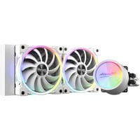 Alpenföhn Gletscherwasser 240 White RGB, Raffreddamento ad acqua bianco