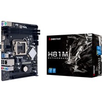 Biostar H81MHV3 3.0, Scheda madre Nero