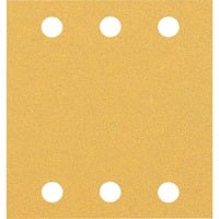 Bosch 2 608 900 892 fornitura per utensili rotanti per molatura/levigatura Legno Carta abrasiva, Foglio abrasivo Carta abrasiva, Legno, Bosch, Marrone, Rettangolare, 107 mm