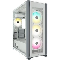 Corsair iCUE 7000X RGB Full Tower Bianco bianco, Full Tower, PC, Bianco, ATX, Giocare, Multi