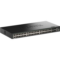 D-Link DGS-1530-52/E switch di rete Gestito L2 Gigabit Ethernet (10/100/1000) Nero, Interruttore Nero, Gestito, L2, Gigabit Ethernet (10/100/1000), Full duplex, Montaggio rack