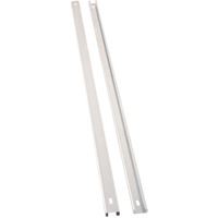 Digitus Profili C per armadi da 483 mm (19") della serie Unique, Rotaie di montaggio argento, Bianco, Acciaio inossidabile, Turchia, 48,3 cm (19"), 930 mm, 30 mm